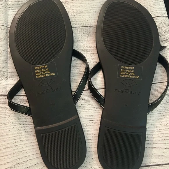 Black Bat Sandals - Picture 4 of 6